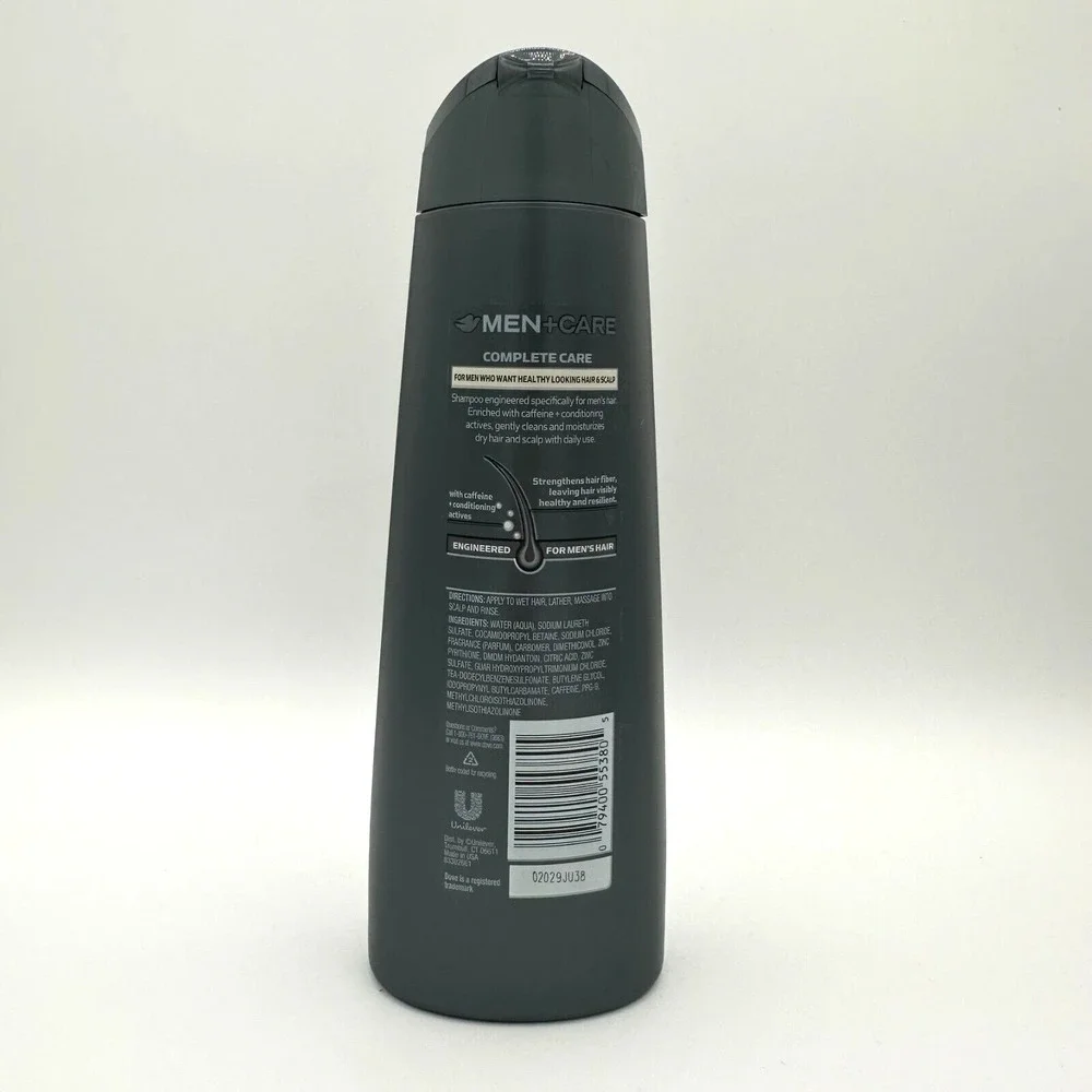 Dove‎ Men Care Complete Care Fortifying 2 n 1 Shampoo Conditioner Caffeine New